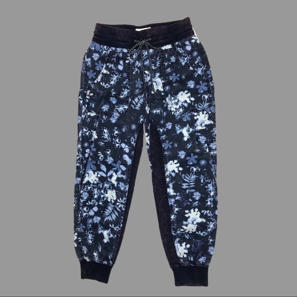 ❤️ XS ❤️ NWT Anthro Joggers Pants Botanical Floral Knit